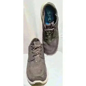 Sperry STS15526 7 Seas Gray 3-EYE Lace-Up Mesh Shoes Men's Size 11.5 M
